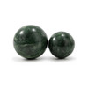 Bola Marmol 3" Green Marble Sphere - Set of 2