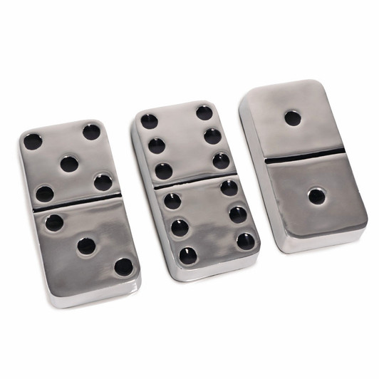 Domino Decorative Dominoes - Set of 3