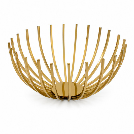 Barras Stainless Open Bowl - Gold