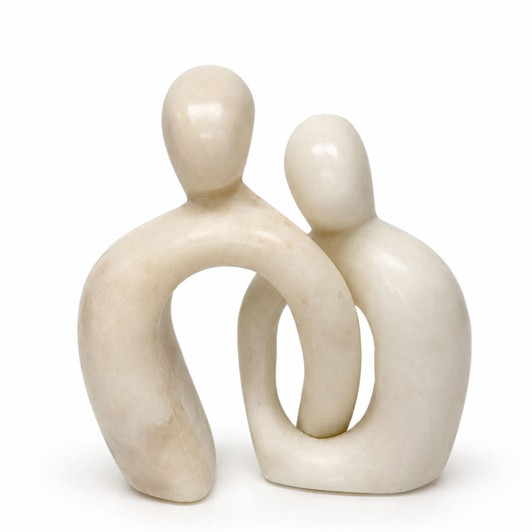 Amantes Unidas Marble Joined Lovers - Set of 2