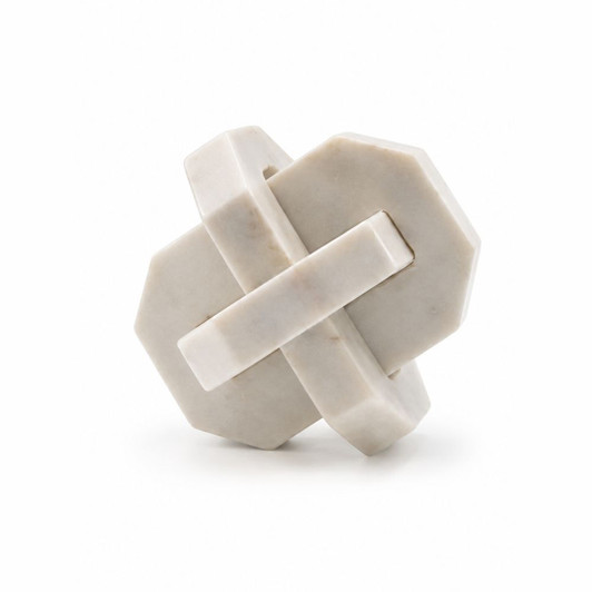 Nudo Geometric Marble Knot Object