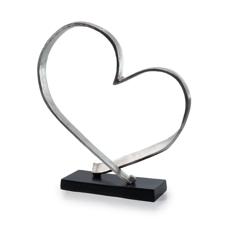 Corazon Heart Sculpture on Base