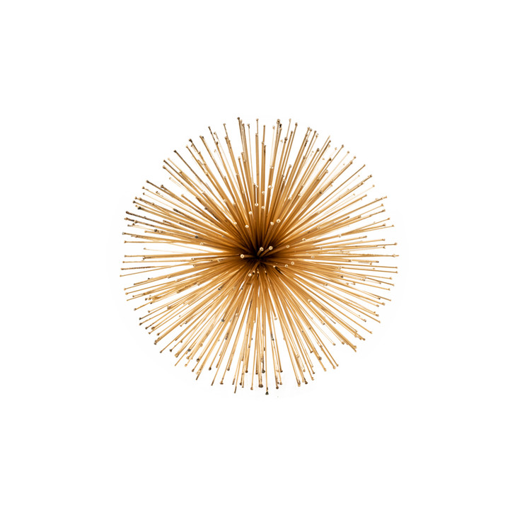 Erizo Urchin Medium Gold Sphere