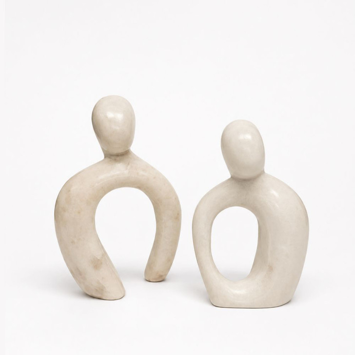 Amantes Unidas Marble Joined Lovers - Set of 2