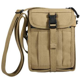 Canvas Travel Bag - Khaki