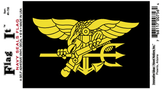 Navy SEALs Sticker (3" X 4")