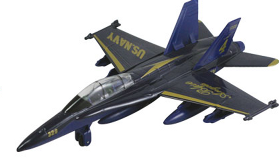 Die-Cast Metal Pullback of a Blue Angel 