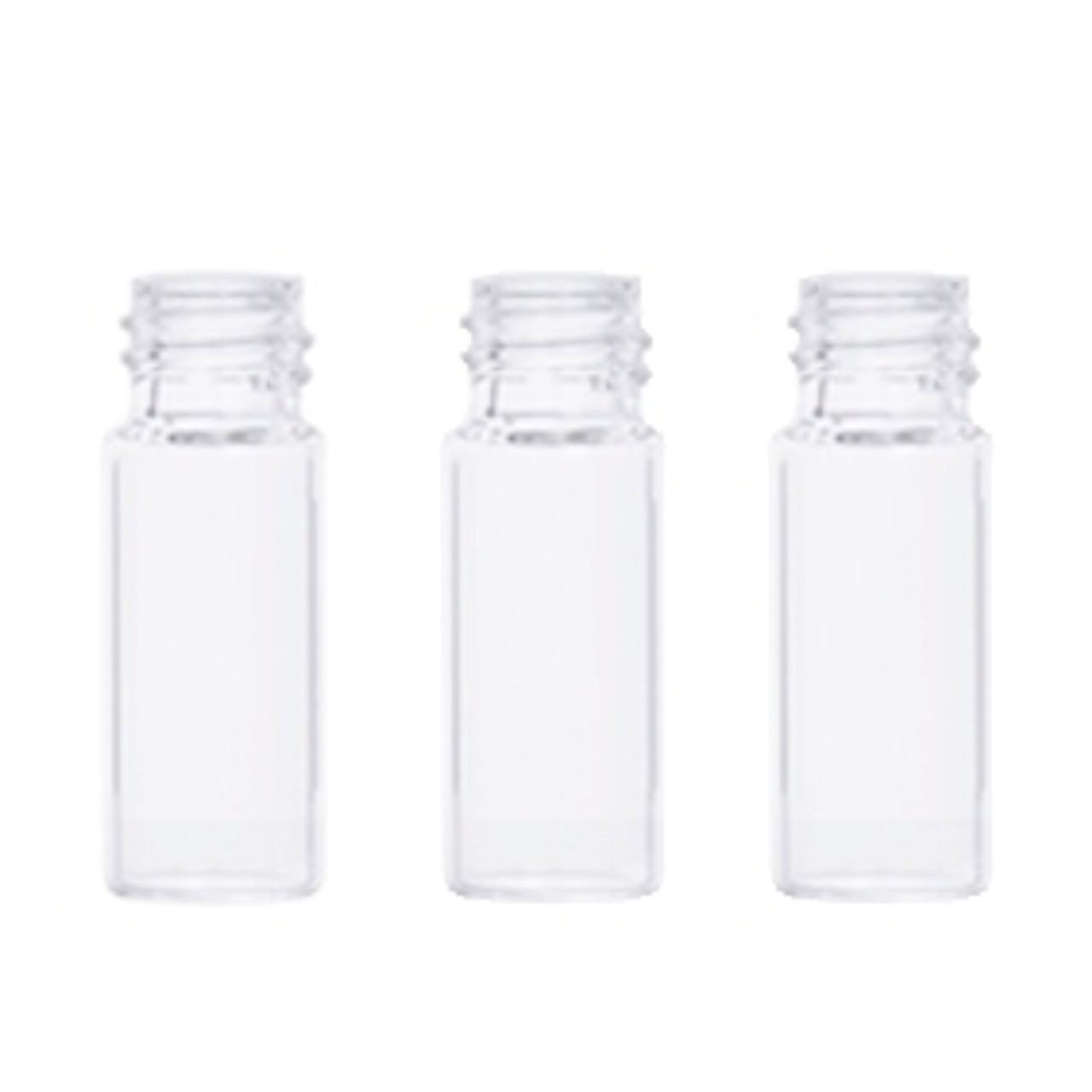 8mL Clear Screw Neck Vials, 15-425 Thread 17x60mm, 100/pk, CV1965