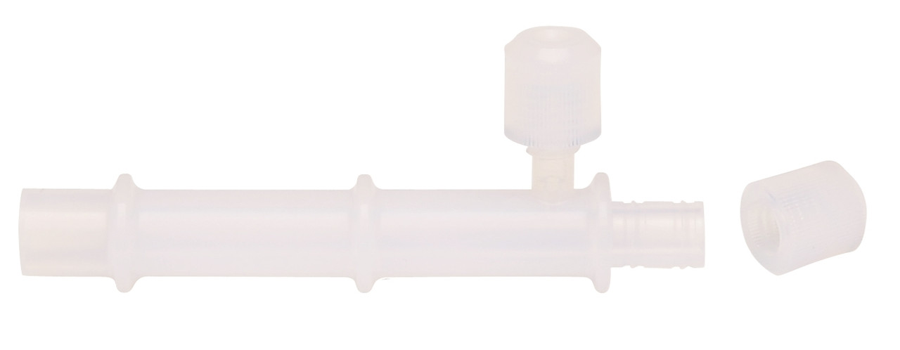 G4912-80016 - Inert connector tube with gas port - Chrom Tech, Inc.
