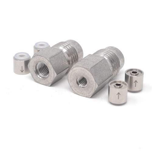P-1085-2 - CV Kit SS (Inlet & Outlet) Double Ball & Seat - Chrom