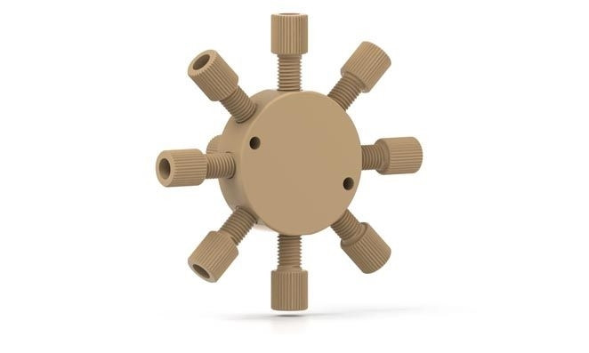 P170 Manifold Assembly 7 Port 1032 Standard Chrom Tech, Inc