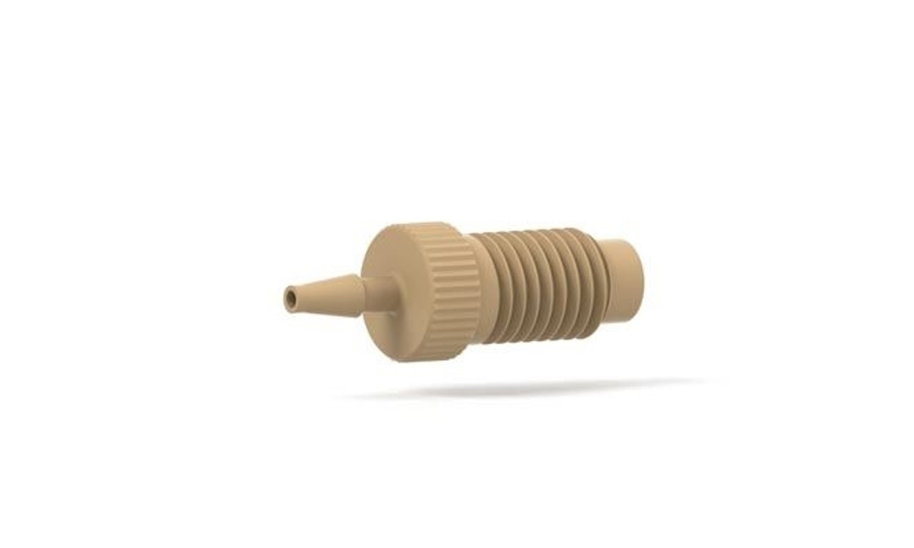 P-668 - Adapter 1/16in Barb x 1/4-28 Male PEEK - Chrom Tech