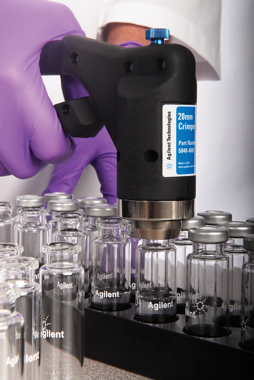 5040-4669 - Ergonomic Manual Crimper for 20mm caps - Chrom Tech, Inc.