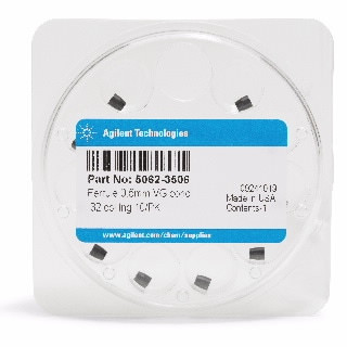 5062-3506 - 15% Graphite/85% Vespel ferrules 10/PK - Chrom Tech, Inc.