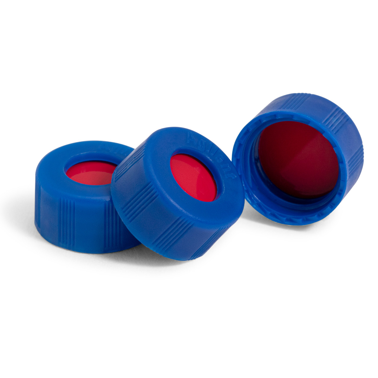 5182-0723 - Caps, screw type, color blue, 100/PK - Chrom Tech, Inc.