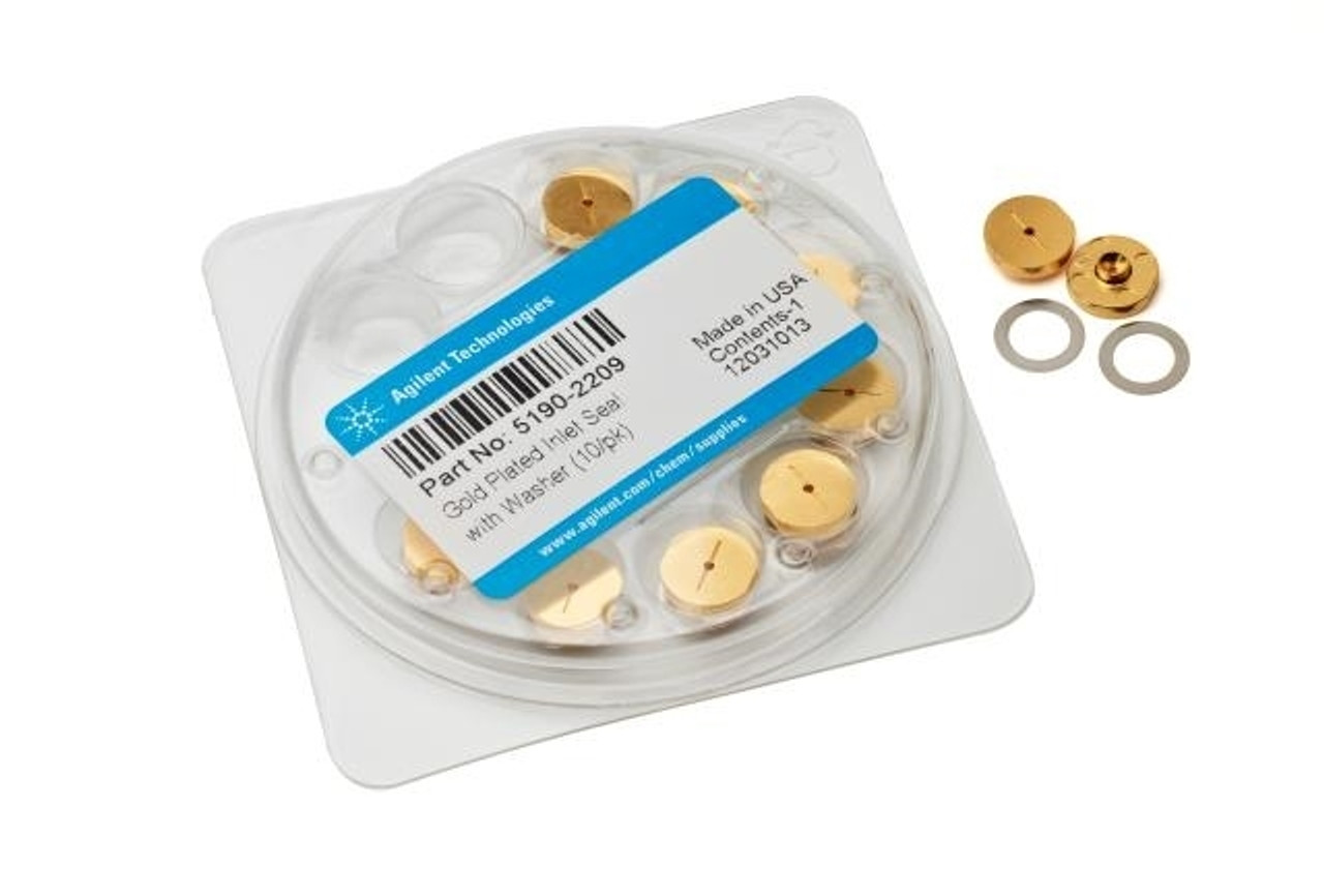 51902209 Gold Plated inlet Seal and Washer, 10/pk Chrom Tech, Inc