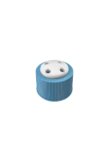 BC-420N - BOTTLE CAP GL38 4-ported 1/4-28 PTFE insert