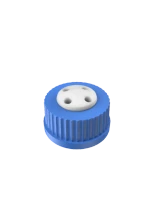 BC-422N - BOTTLE CAP GL45 4-ported 1/4-28 PTFE insert