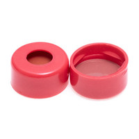 CTC-1308R - Snap TOP Cap, Nat. Rubber/PTFE, Red, 1000/pk