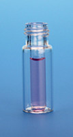 CTV-1209-05 - 9mm Vial w/Fused Flat Btm Ins, 100/cs