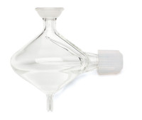 Single pass glass cyclonic spray chamber Single pass glass cyclonic spray chamber