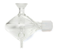 Double-pass glass cyclonic spray chamber Double-pass glass cyclonic spray chamber