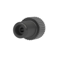 LT-115BLK - Nut Super Flangeless Short 1/16in PEEK Black LT-115BLK - Nut Super Flangeless Short 1/16in PEEK Black