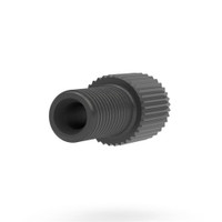 P-330BLK - Flangeless Male Nut 1/8in PEEK Black P-330BLK - Flangeless Male Nut 1/8in PEEK Black