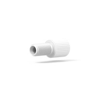 P-303 - Flangeless Male Nut 1/8in White P-303 - Flangeless Male Nut 1/8in White