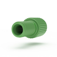 P-305X - Flangeless Male Nut 1/8in Green 10pk P-305X - Flangeless Male Nut 1/8in Green 10pk