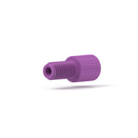 P-238 - Flangeless Male Nut 1/16in Delrin Purple P-238 - Flangeless Male Nut 1/16in Delrin Purple