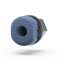P-441B - Union Assy PEEK Blue 1/4-28 Bulkhead P-441B - Union Assy PEEK Blue 1/4-28 Bulkhead