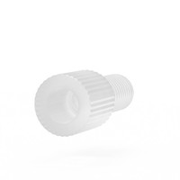 P-315 - Flangeless Male Nut 1/8in Tefzel Natural P-315 - Flangeless Male Nut 1/8in Tefzel Natural