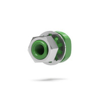 P-441G - Union Assy PEEK Green 1/4-28 Bulkhead P-441G - Union Assy PEEK Green 1/4-28 Bulkhead