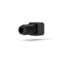 P-501 - Flanged Male Nut/Washer 1/8in Delrin Black P-501 - Flanged Male Nut/Washer 1/8in Delrin Black