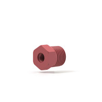 U-500-01 - Adapter Body 1/4in NPT x 1/4-28 Female PEEK R U-500-01 - Adapter Body 1/4in NPT x 1/4-28 Female PEEK R