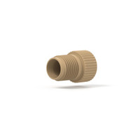 U-662 - Large Bore Male Nut 1/2-20 - 5/16in PEEK U-662 - Large Bore Male Nut 1/2-20 - 5/16in PEEK
