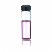 W224591 - 40mL Clear Lab File Vial, TFE Cap, 72/pk