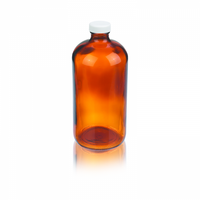 W216847 - 32 OZ BTL, BS RD, GLASS AMB, TFE LNR, 12/CASE
