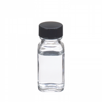 W216884 - 1 OZ BTL, FrenchSquares, Clear, 48/CS
