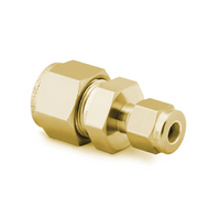 Brass reducing union Brass reducing union
