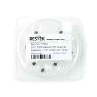 RTK-27064 - Ferrule, Vespel/Graphite Standard, 1/16", 0.5mm ID, 10-pk