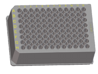 96-0001MB - 96 Well Plate, 1 mL, PP, U-Bottom, 50/pk 96-0001MB - 96 Well Plate, 1 mL, PP, U-Bottom, 50/pk