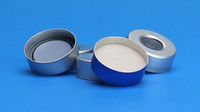 408077-CS - 20mm Crimp Cap, PTFE/SIL, 1000/CS 408077-CS - 20mm Crimp Cap, PTFE/SIL, 1000/CS