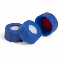5190-7021 - Screw cap, bonded blue, PTFE/silicone septa, 100/pk 5190-7021 - Screw cap, bonded blue, PTFE/silicone septa, 100/pk