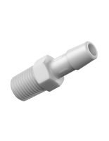 CT-BPD95X - BARBED FITTING for 3/8" ID tubing, type D 1/4" NPT, PP, 10PK