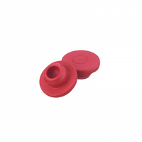 224100-080 - 13mm Stopper Snap on (7x13) Red Rub 1,000/cs