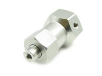 412-0000 - Static Mixer, Binary Tee Low Flow SS Housing