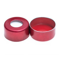 515011R - 11mm Crimp Cap, PTFE/Sil, Red, 1000/pk 515011R - 11mm Crimp Cap, PTFE/Sil, Red, 1000/pk