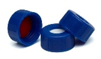 5185-5863 - Blue screw cap, PTFE/silicone septa 5185-5863 - Blue screw cap, PTFE/silicone septa
